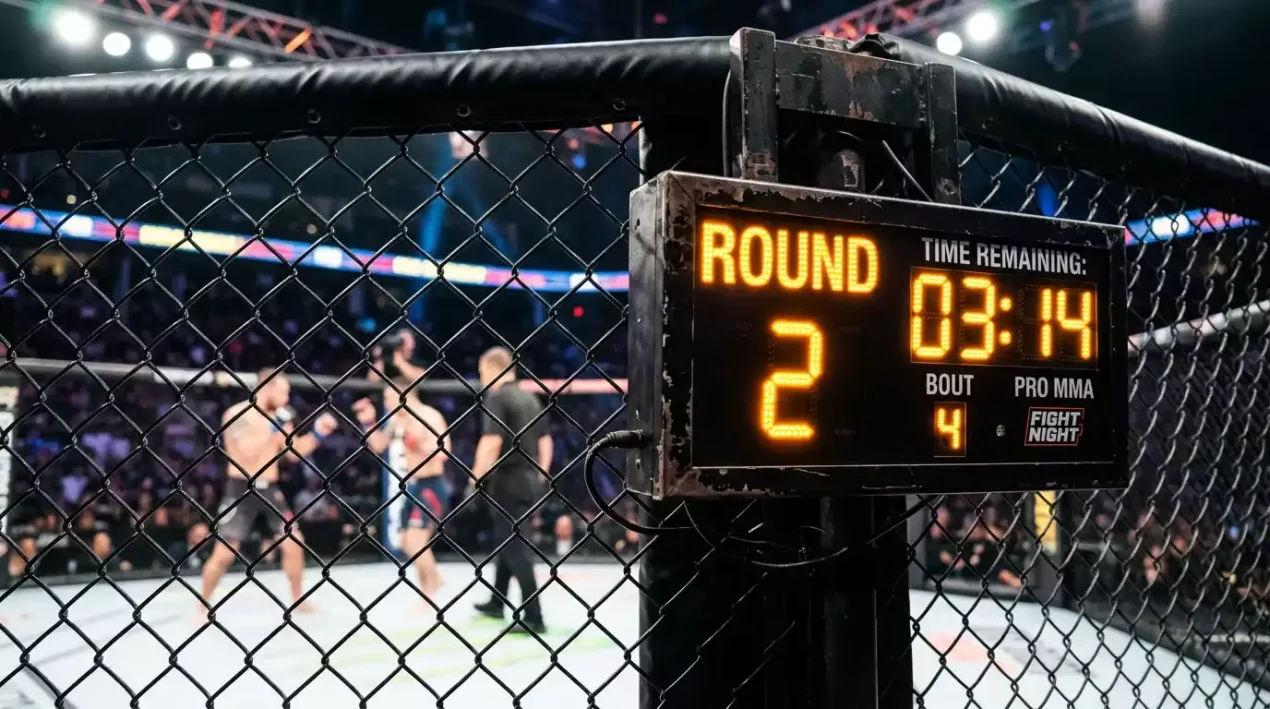 UFC round betting diagram showing half-round rule threshold and round-by-round market structure